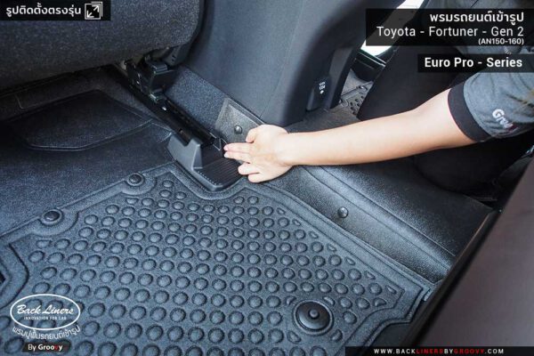 พรมปูพื้นรถยนต์ Toyota Fortuner Gen2
