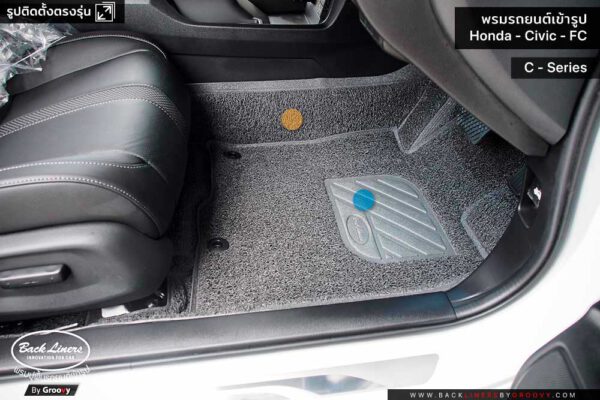 รีวิวพรมไวนิล พรมดักฝุ่น Honda Civic FC 2020