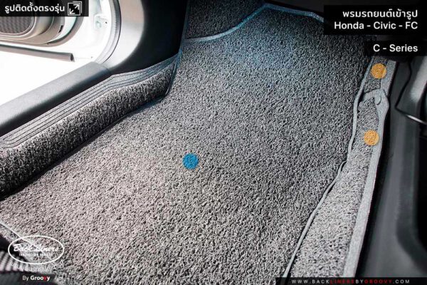 รีวิวพรมไวนิล พรมดักฝุ่น Honda Civic FC 2020