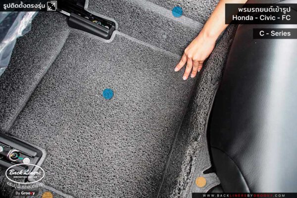 รีวิวพรมไวนิล พรมดักฝุ่น Honda Civic FC 2020
