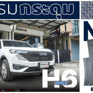 พรมกระดุม ผ้ายาง Haval H6 PHEV, HEV