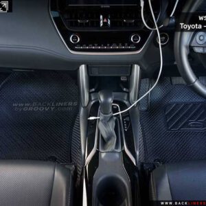 พรมรถยนต์ ผ้ายาง Toyota Corolla Cross ลายหลุมรังผึ้ง