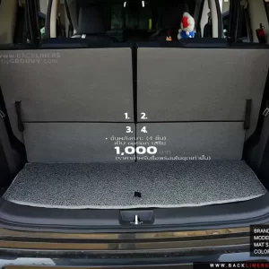 พรมเส้นใยไวนิล ผ้ายาง พรมรถยนต์ Mitsubishi Xpander HEV