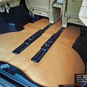 พรมกระดุม พรมรถยนต์ตรงรุ่น ผ้ายาง Toyota Alphard Vellfire - AH30