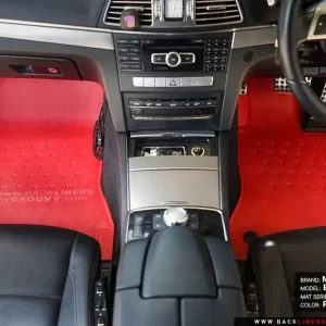 พรมกระดุม พรมรถยนต์ ผ้ายาง benz e class coupe w207