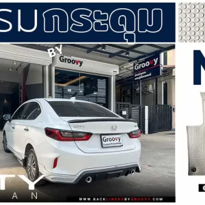 พรมกระดุม พรมรถยนต์ ผ้ายาง Honda City eHEV