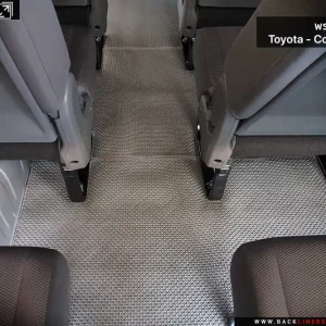 พรมรถยนต์ พรมกระดุม ผ้ายาง Toyota Commter H300 หน้ายาว
