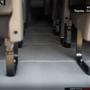 พรมรถยนต์ พรมกระดุม ผ้ายาง Toyota Commter H300 หน้ายาว