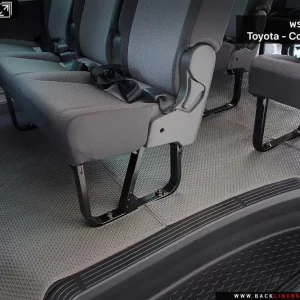 พรมรถยนต์ พรมกระดุม ผ้ายาง Toyota Commter H300 หน้ายาว