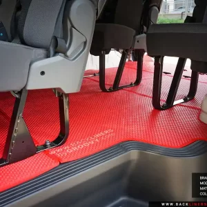 พรมรถยนต์ พรมกระดุม ผ้ายาง Toyota Hiace H300 หน้ายาว