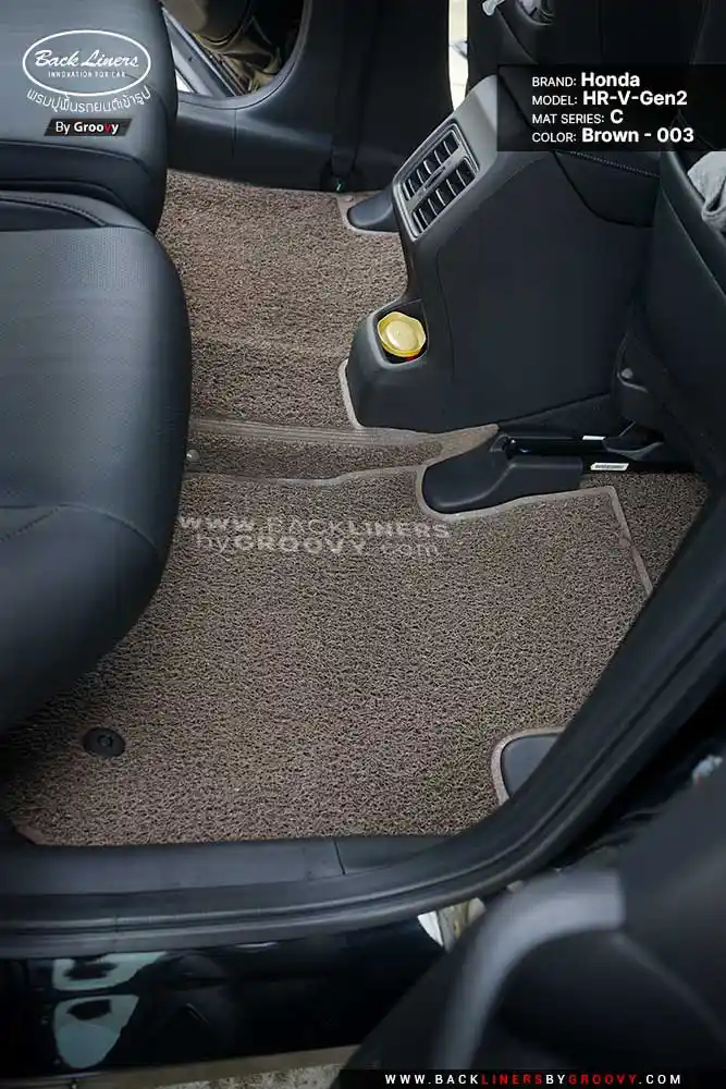 พรมไวนิลดักฝุ่น พลมเส้นในไวนิล พรมใยบวบ พรม 3M nomad Honda HRV eHEV