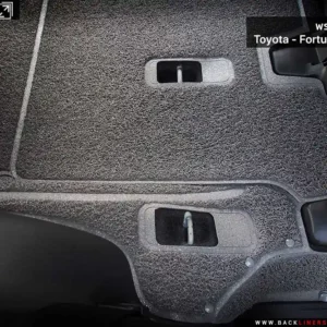 พรมรถยนต์ พรมไวนิลดักฝุ่น พรมเส้นใยไวนิล พรม 3M nomad ผ้ายางToyota Fortuner Legender Leader