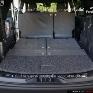 พรมเส้นใยไวนิล พรมไวนิลดักฝุ่น พรม 3m nomad พรมใยบวบ Ford Everest Next Gen