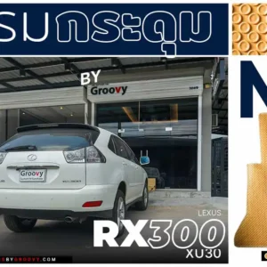 พรมกระดุม พรมรถยนต์ ผ้ายาง lexus rx gen2 XU30 พรมกระดุม harrier