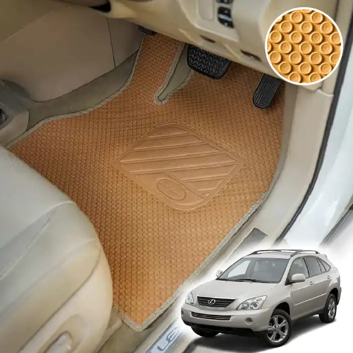 พรมกระดุม พรมรถยนต์ ผ้ายาง lexus rx gen2 XU30 พรมกระดุม harrier