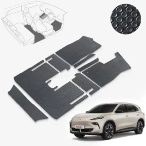 พรมกระดุม พรมรถยนต์ ผ้ายาง MG S5 EV