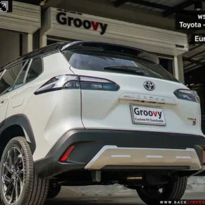 พรมรถยนต์ พรมกระดุถมยกขอบ พรมกระดุม ผ้ายาง Toyota Corolla Cross