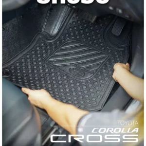 พรมรถยนต์ พรมกระดุถมยกขอบ พรมกระดุม ผ้ายาง Toyota Corolla Cross