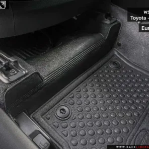 พรมรถยนต์ พรมกระดุถมยกขอบ พรมกระดุม ผ้ายาง Toyota Corolla Cross