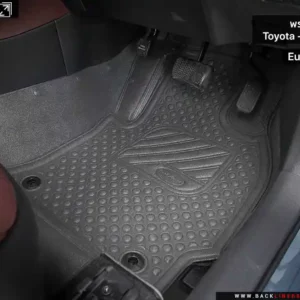 พรมรถยนต์ พรมกระดุถมยกขอบ พรมกระดุม ผ้ายาง Toyota Corolla Cross