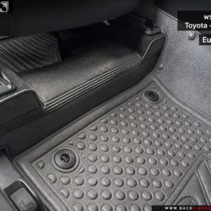 พรมรถยนต์ พรมกระดุถมยกขอบ พรมกระดุม ผ้ายาง Toyota Corolla Cross