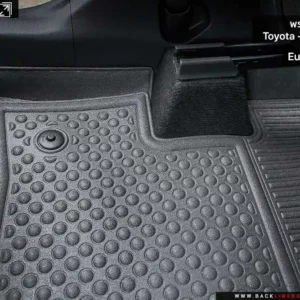 พรมรถยนต์ พรมกระดุถมยกขอบ พรมกระดุม ผ้ายาง Toyota Corolla Cross