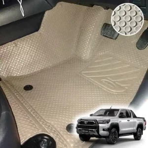 พรมกระดุม พรมรถยนต์ ผ้ายาง Revo Smart cab