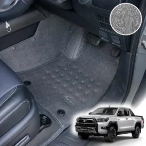 พรมรถยนต์ ผ้ายาง Toyota Hilux Revo Smart cab