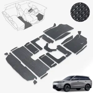 พรมไวนิลดักฝุ่น พรมดักฝุ่น พรมใยบวบ พรม 3m nomad พรมกระดุม ผ้ายาง พรมรถยนต์ Jaecoo 5 EV