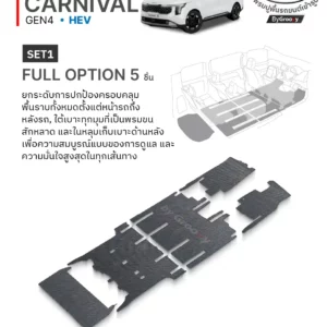 พรมกระดุม ขายดีอันดับหนึ่ง ทำความสะอาดง่าย | พรมเส้นใยไวนิล, พรมดักฝุ่น ให้สัมผัสที่นุ่มเท้า ดักฝุ่นดีที่สุด สำหรับ Kia-Carnival-HEV