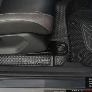 พรมรถยนต์ พรมกระดุม ผ้ายางกระดุม honda city ehev hatchback