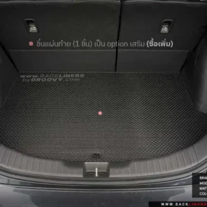 พรมรถยนต์ พรมกระดุม ผ้ายางกระดุม honda city ehev hatchback