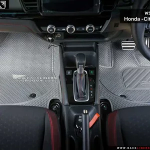 พรมรถยนต์ พรมกระดุม ผ้ายางกระดุม honda city ehev hatchback