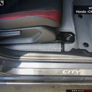พรมรถยนต์ พรมกระดุม ผ้ายางกระดุม honda city ehev hatchback