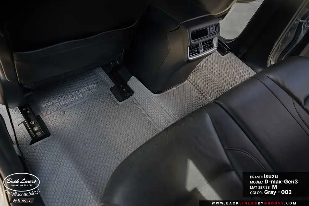 พรมกระดุม ผ้ายาง พรมรถยนต์เข้ารูปตรงรุ่น Isuzu Dmax Gen3