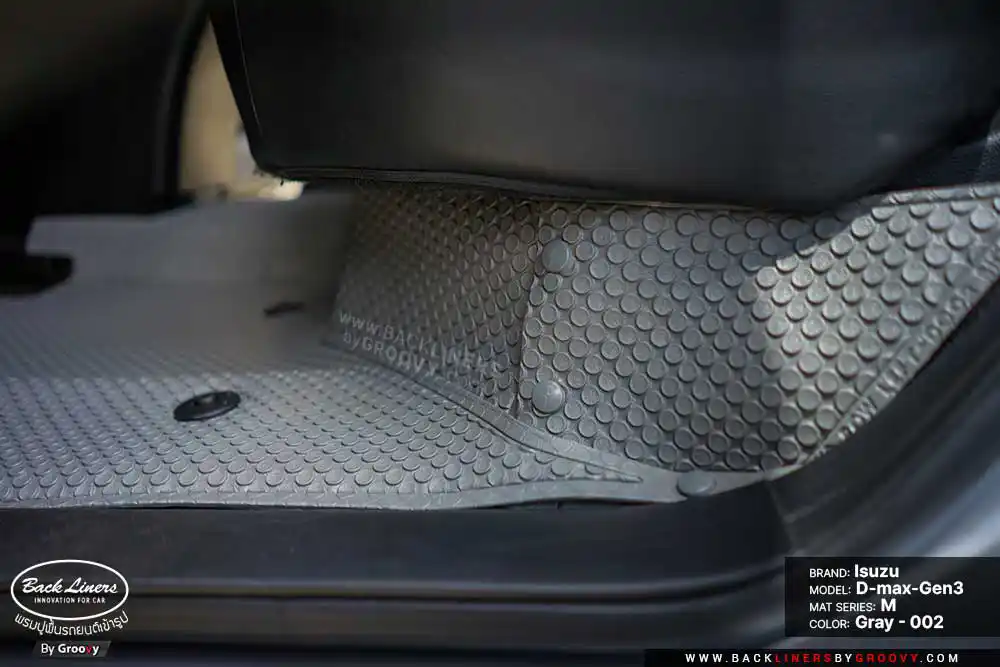 พรมกระดุม ผ้ายาง พรมรถยนต์เข้ารูปตรงรุ่น Isuzu Dmax Gen3