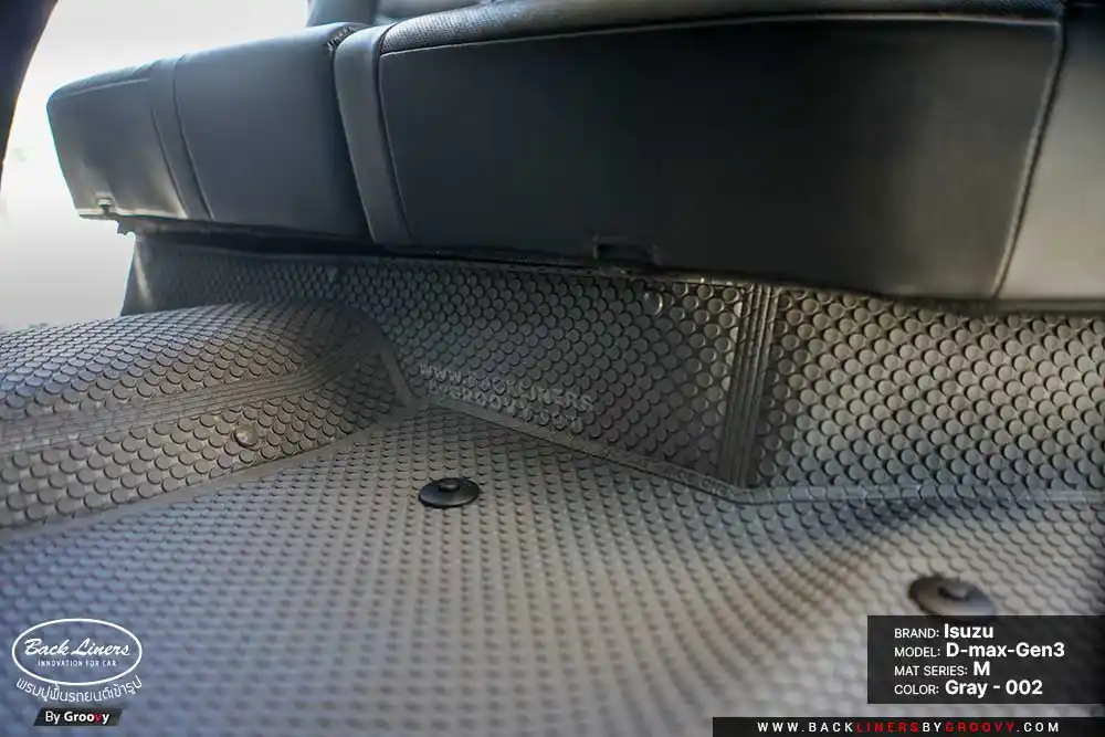 พรมกระดุม ผ้ายาง พรมรถยนต์เข้ารูปตรงรุ่น Isuzu Dmax Gen3