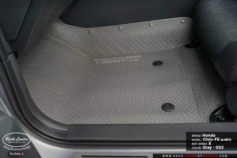 พรมกระดุม พรมรถยนต์ ผ้ายางกระดุม Honda Civic eHEV hybrid