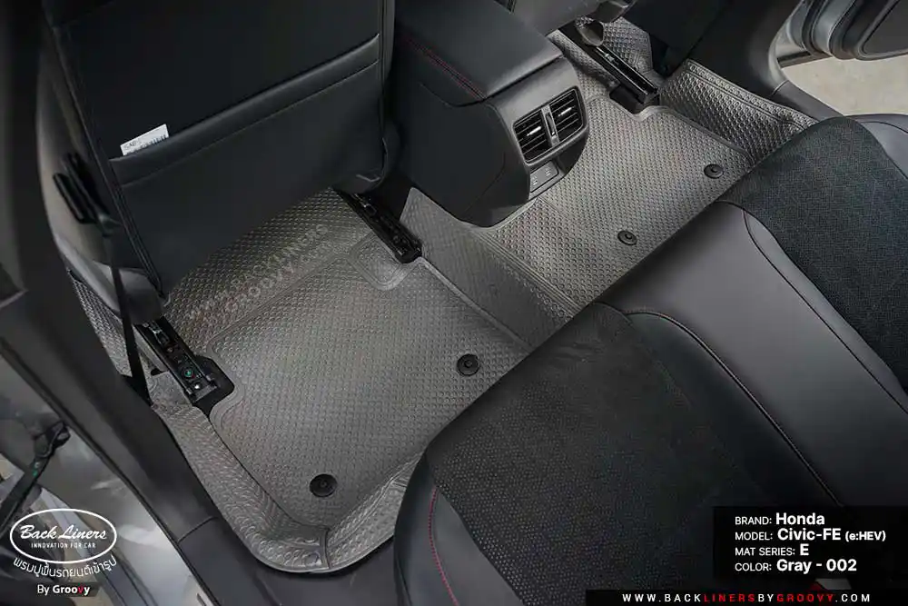 พรมกระดุม พรมรถยนต์ ผ้ายางกระดุม Honda Civic eHEV hybrid