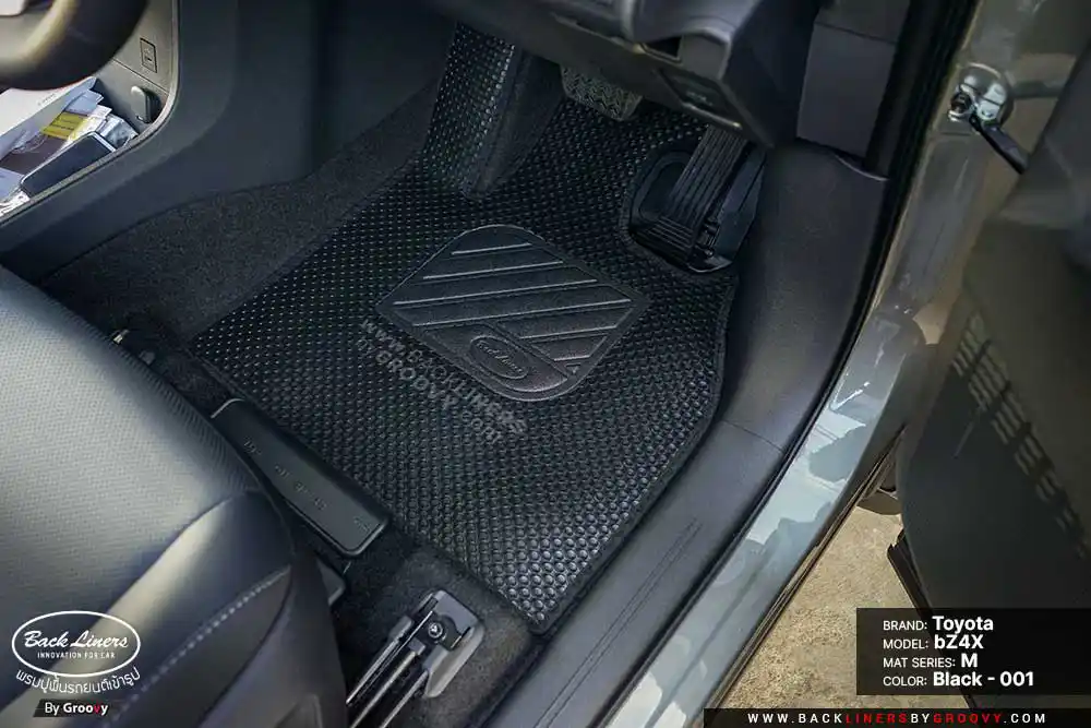 พรมรถยนต์ พรมกระดุม ผ้ายางกระดุม Toyota bZ4X-2025