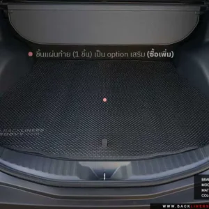 พรมรถยนต์ พรมกระดุม ผ้ายางกระดุม Toyota bZ4X-2025