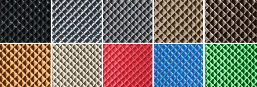 พรมรถยนต์ลายวาฟเฟิล ผ้ายางรถยนต์