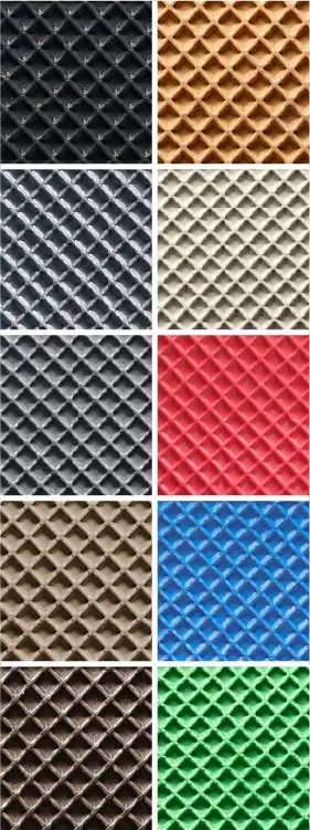 พรมรถยนต์ลายวาฟเฟิล ผ้ายางรถยนต์