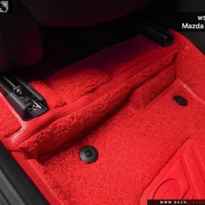 พรมรถยนต์ พรมไวนิลดักฝุ่น พรมไวนิล พรมดักฝุ่น พรมใยบวบ Mazda CX5 Gen2