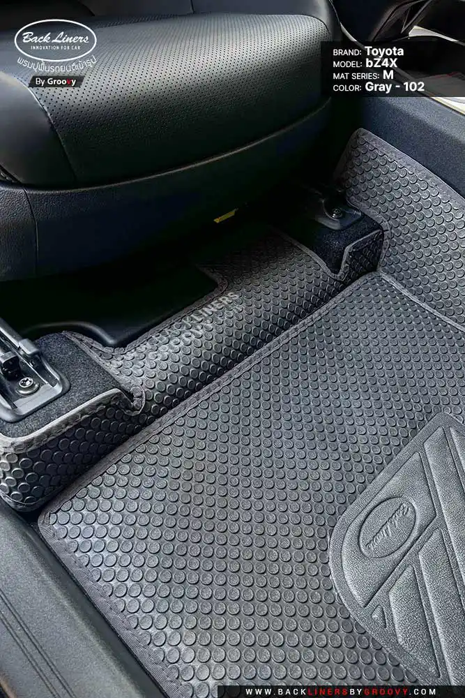 พรมรถยนต์ พรมกระดุม ผ้ายางกระดุม Toyota bZ4X-2025