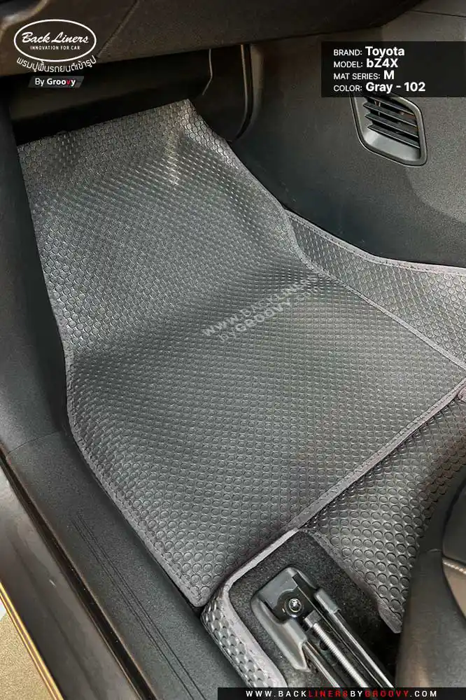 พรมรถยนต์ พรมกระดุม ผ้ายางกระดุม Toyota bZ4X-2025