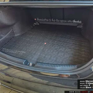 พรมรถยนต์ พรมกระดุม ผ้ายาง Benz C class W206