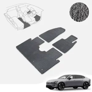 พรมรถยนต์ พรมเส้นใยไวนิล, พรมดักฝุ่น ให้สัมผัสที่นุ่มเท้า ดักฝุ่นดีที่สุด สำหรับ Volvo-ES90