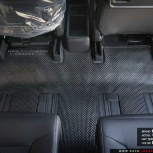 พรมรถยนต์ พรมกระดุม ผ้ายางกระดุม honda step wagon ehev RP6-8