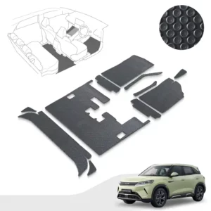 พรมกระดุม ผ้ายางกระดุม พรมรถยนต์ BYD Atto2